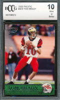 Tom Brady 2000 Pacific #403 RC (BCCG 10) at PristineAuction.com