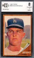 Don Drysdale 1962 Topps #340 (BCCG 8) at PristineAuction.com