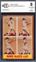 Roger Maris 1962 Topps #313 IA (BCCG 8) at PristineAuction.com