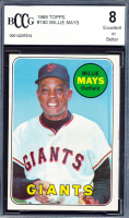 Willie Mays 1969 Topps #190 (BCCG 8) at PristineAuction.com