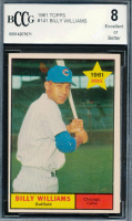 Billy Williams 1961 Topps #141 RC (BCCG 8) at PristineAuction.com