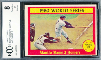 Mickey Mantle 1961 Topps #307 World Series Game 2 (BCCG 8) at PristineAuction.com