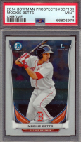 Mookie Betts 2014 Bowman Chrome Prospects #BCP109 (PSA 9) at PristineAuction.com