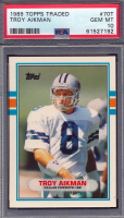 Troy Aikman 1989 Topps Traded #70T RC (PSA 10) at PristineAuction.com