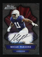 Micah Parsons 2021 Wild Card Alumination Autographs #ABCA RC at PristineAuction.com