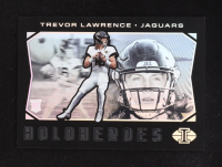 Trevor Lawrence 2021 Panini Illusions HoloHeroes #41 RC at PristineAuction.com