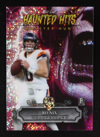 Bo Nix 2024 Wild Card Haunted Hits Monster Hunt Pink Sparkles #HHFBN RC #1/4 at PristineAuction.com
