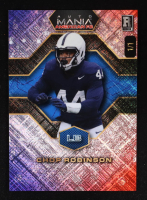 Chop Robinson 2024 Wild Card Automania American Football HoloLux Preview Cross Hatch #AMAHPCR RC #1/1 at PristineAuction.com