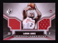 LeBron James 2005-06 SPx Winning Materials #LJ at PristineAuction.com