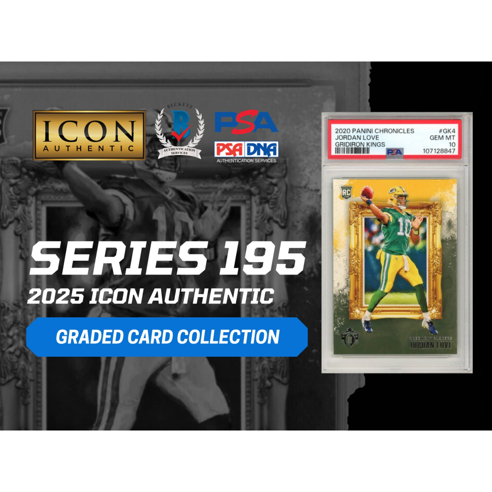 2025 Icon Authentic Graded Card Collection Mystery Box Series 195 at PristineAuction.com