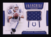 Peyton Manning 2018 Panini National Treasures Franchise Treasures Materials #1 #45/99 at PristineAuction.com