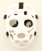 Gerry Cheevers Signed Throwback Hockey Goalie Mask Inscribed "The Mask" (Schwartz) at PristineAuction.com