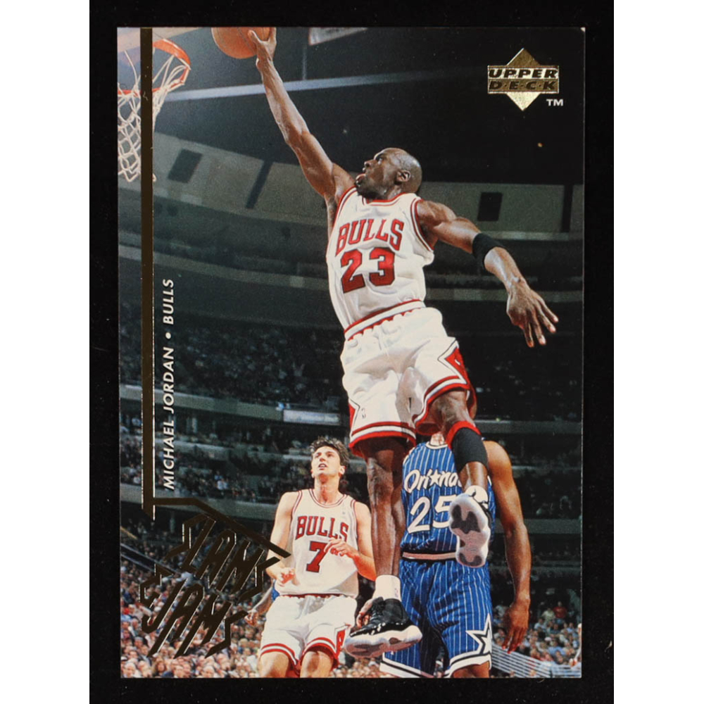 Michael Jordan 1995-96 Upper Deck Slam & Jams #352 at PristineAuction.com