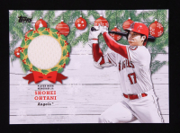 Shohei Ohtani 2022 Topps Holiday Relics #WRCSHO at PristineAuction.com