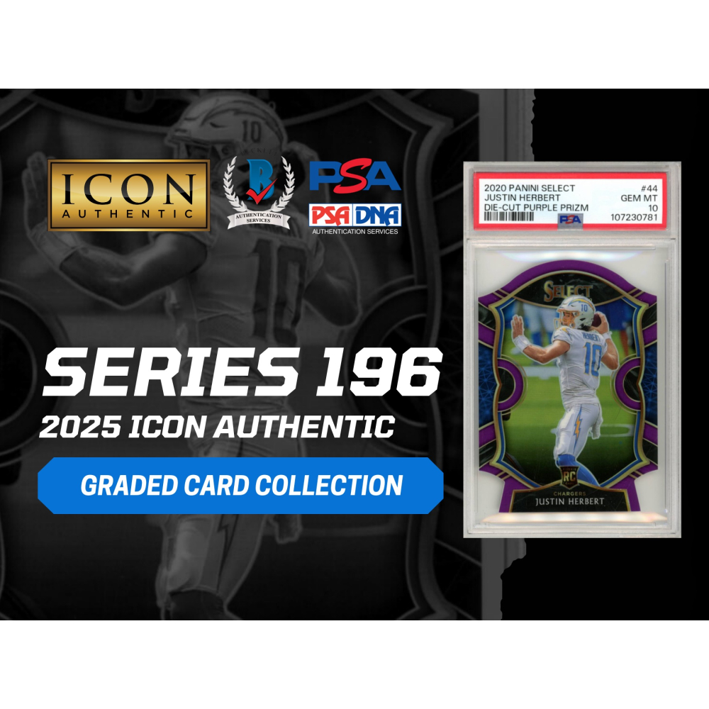 2025 Icon Authentic Graded Card Collection Mystery Box Series 196 at PristineAuction.com