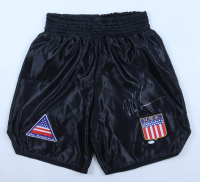 Mike Tyson Signed Boxing Trunks (JSA) at PristineAuction.com