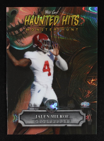 Jalen Milroe 2024 Wild Card Haunted Hits Monster Hunt Orange Lava Witch #HHWJM RC #1/3 at PristineAuction.com