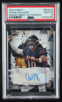Caleb Williams 2024 Finest Rookie Autographs #RFACW RC (PSA 10) at PristineAuction.com
