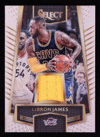 LeBron James 2016-17 Select Swatches #11 at PristineAuction.com