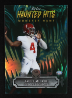 Jalen Milroe 2024 Wild Card Haunted Hits Monster Hunt Teal Pumpkin #HHPJM RC #1/3 at PristineAuction.com