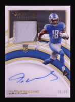 Jameson Williams 2022 Immaculate Collection #107 #40/99 Jersey Autograph RC at PristineAuction.com
