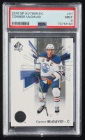 Connor McDavid 2016-17 SP Authentic #97 (PSA 9) at PristineAuction.com