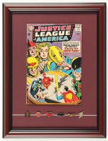 1964 "Justice League of America" #29 DC Comic Book Custom Framed Display at PristineAuction.com