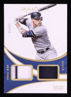 Aaron Judge 2019 Immaculate Collection Immaculate Duals Memorabilia #15 #30/49 at PristineAuction.com