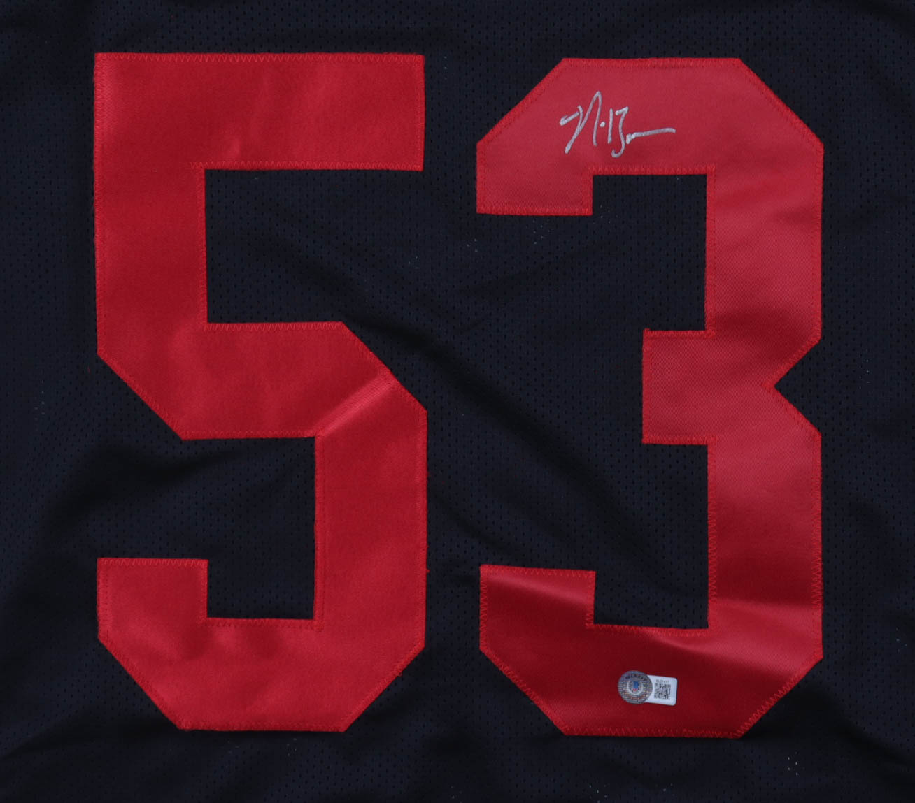 NaVorro Bowman Signed Jersey (Beckett) at PristineAuction.com NaVorro Bowman Signed Jersey (Beckett) at PristineAuction.com