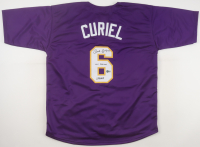 Derek Curiel Signed Jersey Inscribed "2025 National Champs" (Beckett) at PristineAuction.com