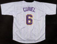 Derek Curiel Signed Jersey Inscribed "2025 National Champs" (Beckett) at PristineAuction.com