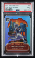 Justin Jefferson 2024 Donruss Optic Uptowns #19 (PSA 9) at PristineAuction.com