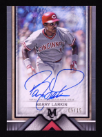 Barry Larkin 2023 Topps Museum Collection Archival Autographs Amethyst #AABL #09/15 at PristineAuction.com