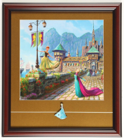 "Frozen" by Thomas Kinkade Custom Framed Display at PristineAuction.com