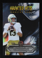 Riley Leonard 2024 Wild Card Haunted Hits Monster Hunt Silver #HHWWRL RC #3/5 at PristineAuction.com