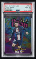 Lionel Messi 2022-23 Finest UEFA Club Competitions The Man #FTM9 (PSA 10) at PristineAuction.com