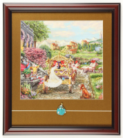 "Cinderella" by Thomas Kinkade Custom Framed Display at PristineAuction.com