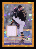 Paul Skenes 2024 Donruss Retro '84 Materials Orange Ice #23 RC at PristineAuction.com