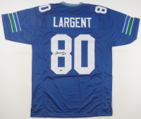 Steve Largent Signed Jersey Inscribed "HOF 95" (Schwartz) at PristineAuction.com