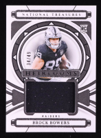 Brock Bowers 2024 Panini National Treasures Heirlooms #7 RC #34/49 at PristineAuction.com