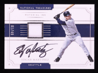 Edgar Martinez 2017 Panini National Treasures Material Ink #50 #1/49 at PristineAuction.com