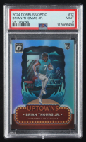 Brian Thomas Jr. 2024 Donruss Optic Uptowns #12 RC (PSA 9) at PristineAuction.com