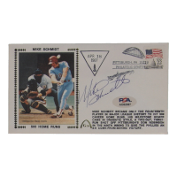 Mike Schmidt Signed Phillies 1987 FDC Envelope (PSA) at PristineAuction.com