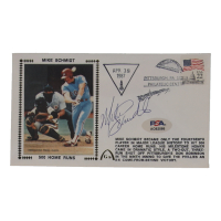 Mike Schmidt Signed Phillies 1987 FDC Envelope (PSA) at PristineAuction.com