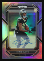 Chris Olave 2022 Panini Prizm Autographs Prizms #310 RC at PristineAuction.com