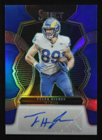 Tyler Higbee 2022 Select Signatures Prizm Blue #54 #98/99 at PristineAuction.com