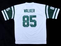 Wesley Walker Signed Jets Mitchell & Ness Authentic Jersey With Career Stat Inscriptions (JSA) at PristineAuction.com