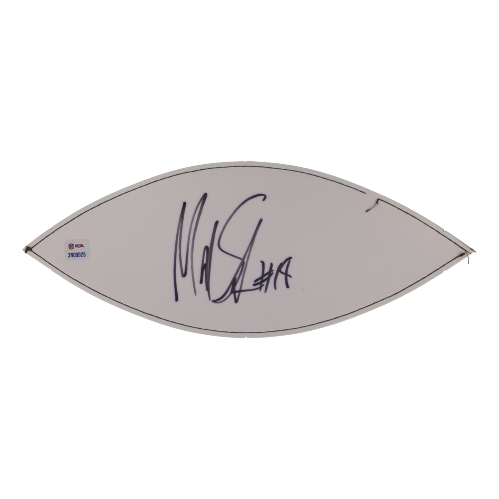Matthew Slater Signed Fabric Panel (PSA) at PristineAuction.com