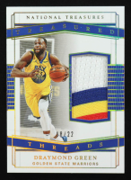 Draymond Green 2020-21 Panini National Treasures Treasured Threads Prime #10 #18/22 at PristineAuction.com