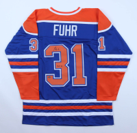 Grant Fuhr Signed Jersey Inscribed "HOF 03" (Schwartz) at PristineAuction.com